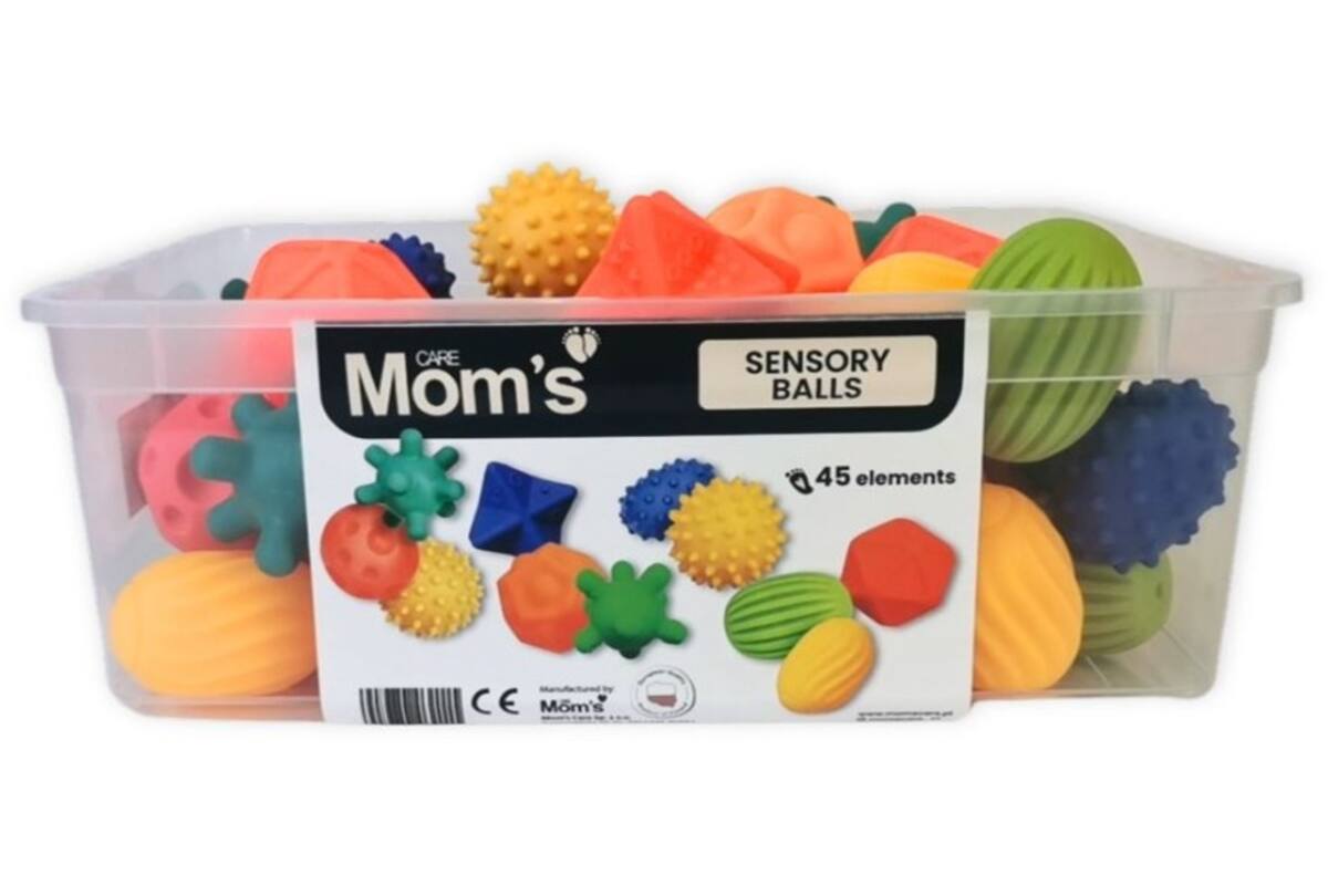 Mom's Care sensorisch speelgoed ballen set - 45 stuks - educatief