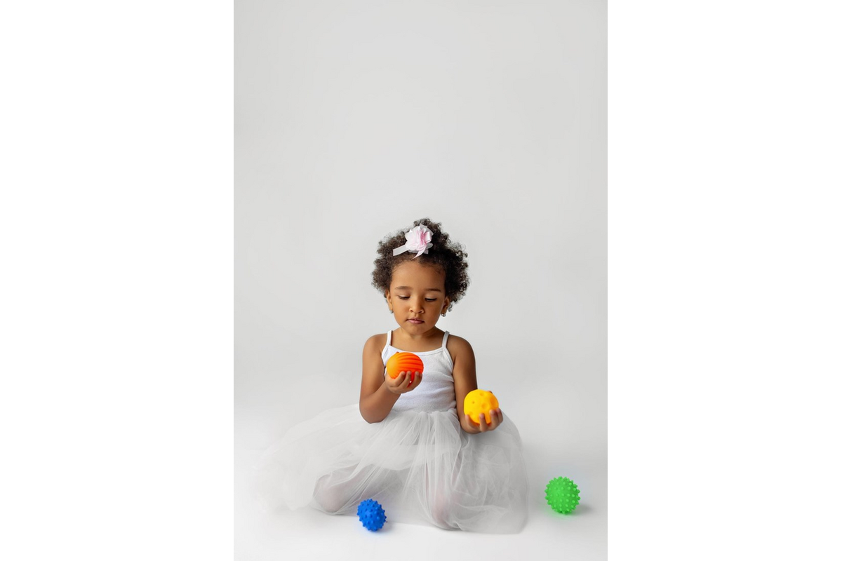 Mom's Care sensorisch speelgoed sensorische ballen set 5 stuks baby