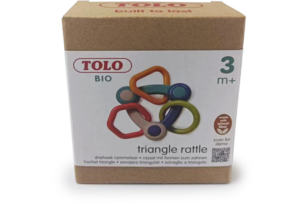 Tolo Bio Baby Rammelaar driehoek