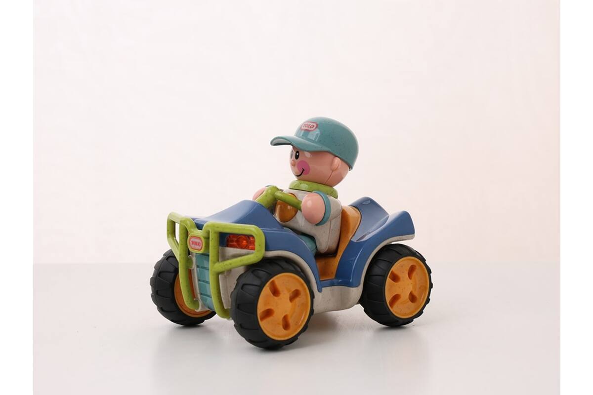 Tolo Bio quad met jongen