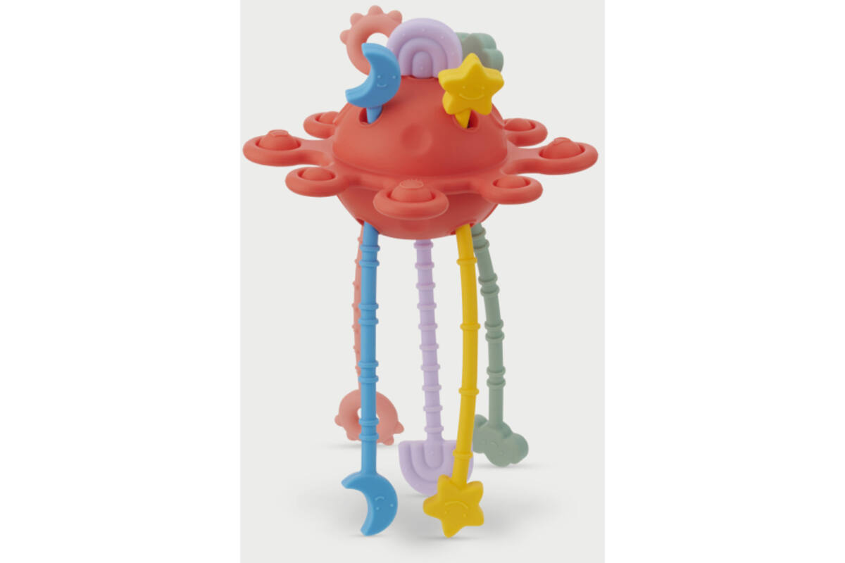 Trekkoord speelgoed (regenboog)