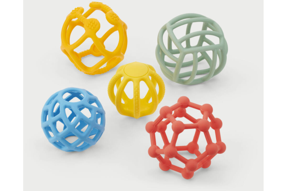Flexibele ballen (regenboog)