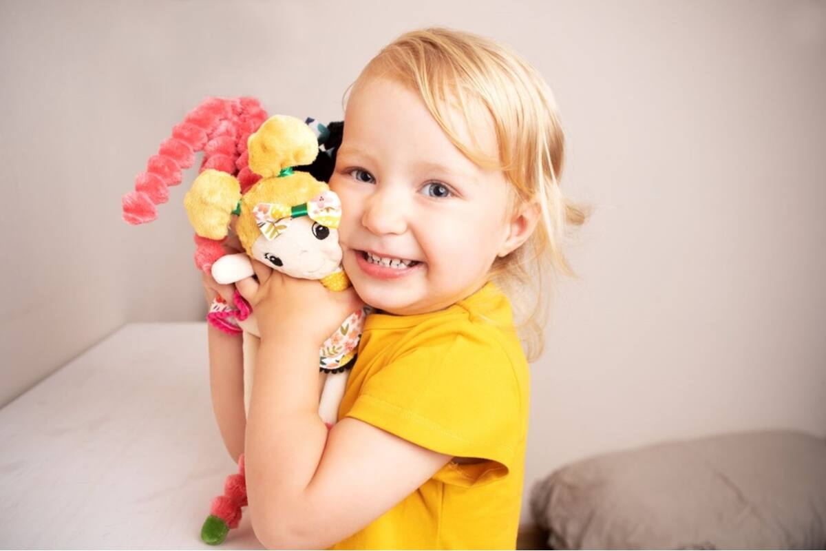 Soft baby toys - Doll Laura
