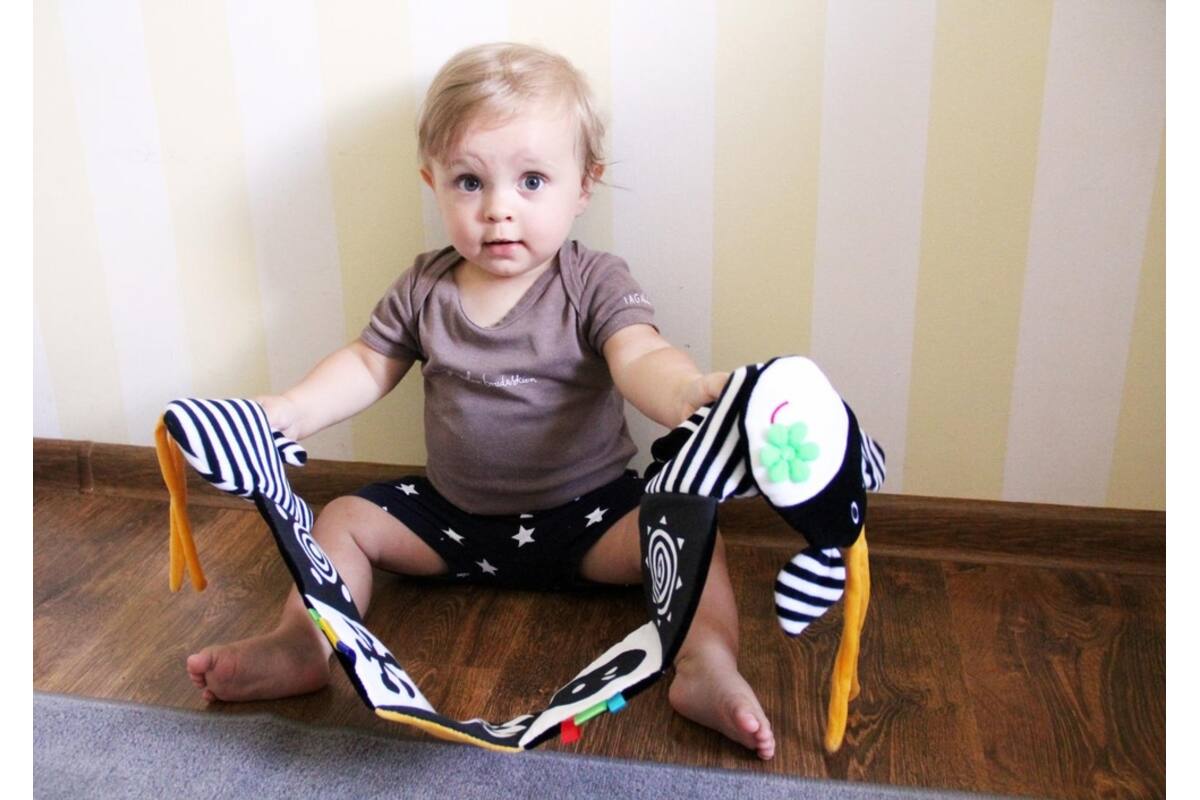 Soft baby toys - Bumper coth Cute Cow