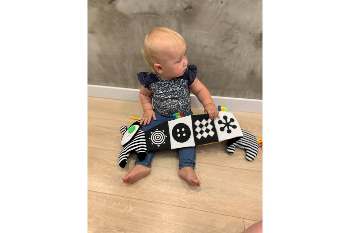 Soft baby toys - Bumper coth Cute Cow