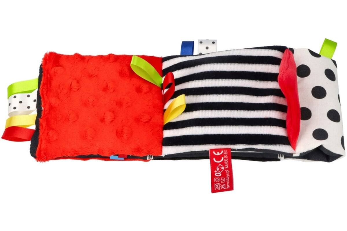 Soft baby toys - Soft book Red