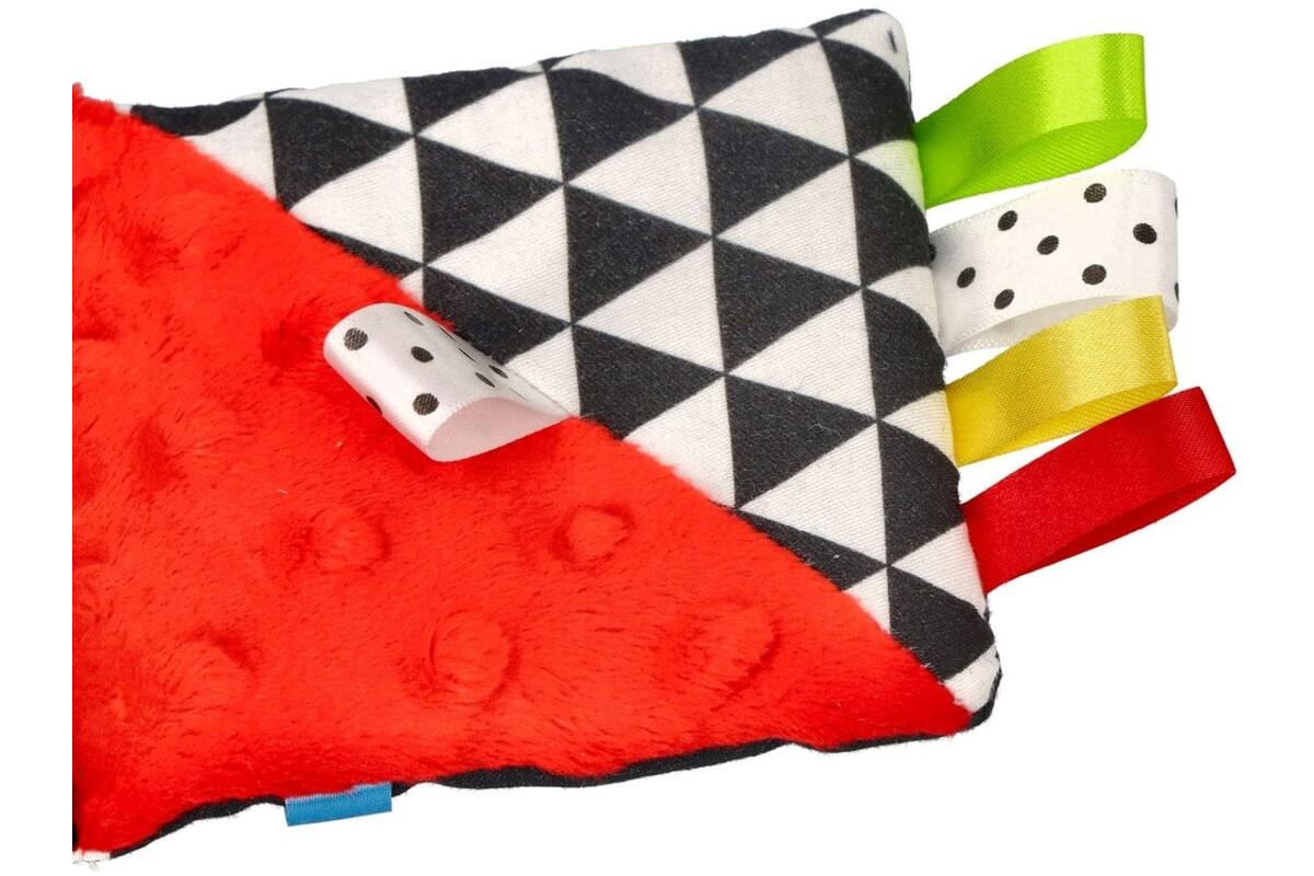Soft baby toys - Soft book Red
