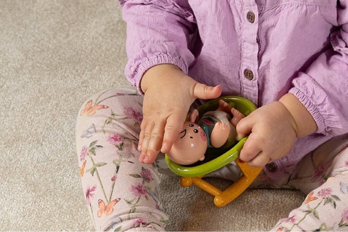 Tolo Bio First Friends Baby with Crib