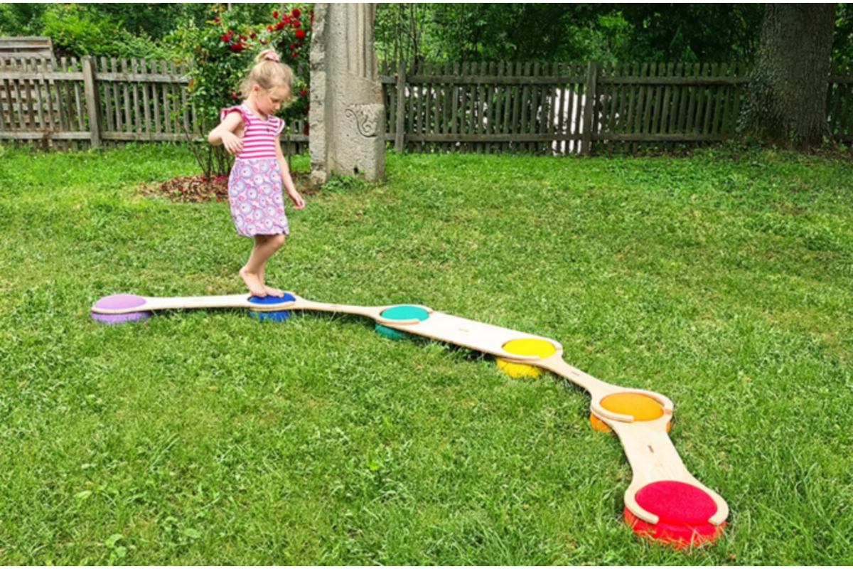 Pedalo® Balancing bar for stacking blocks, set van 3 stuks