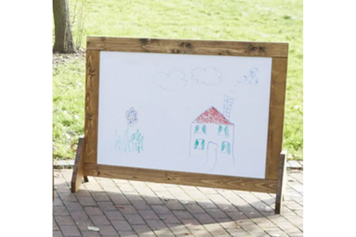 Vrijstaande kunstwanden, drie stuks