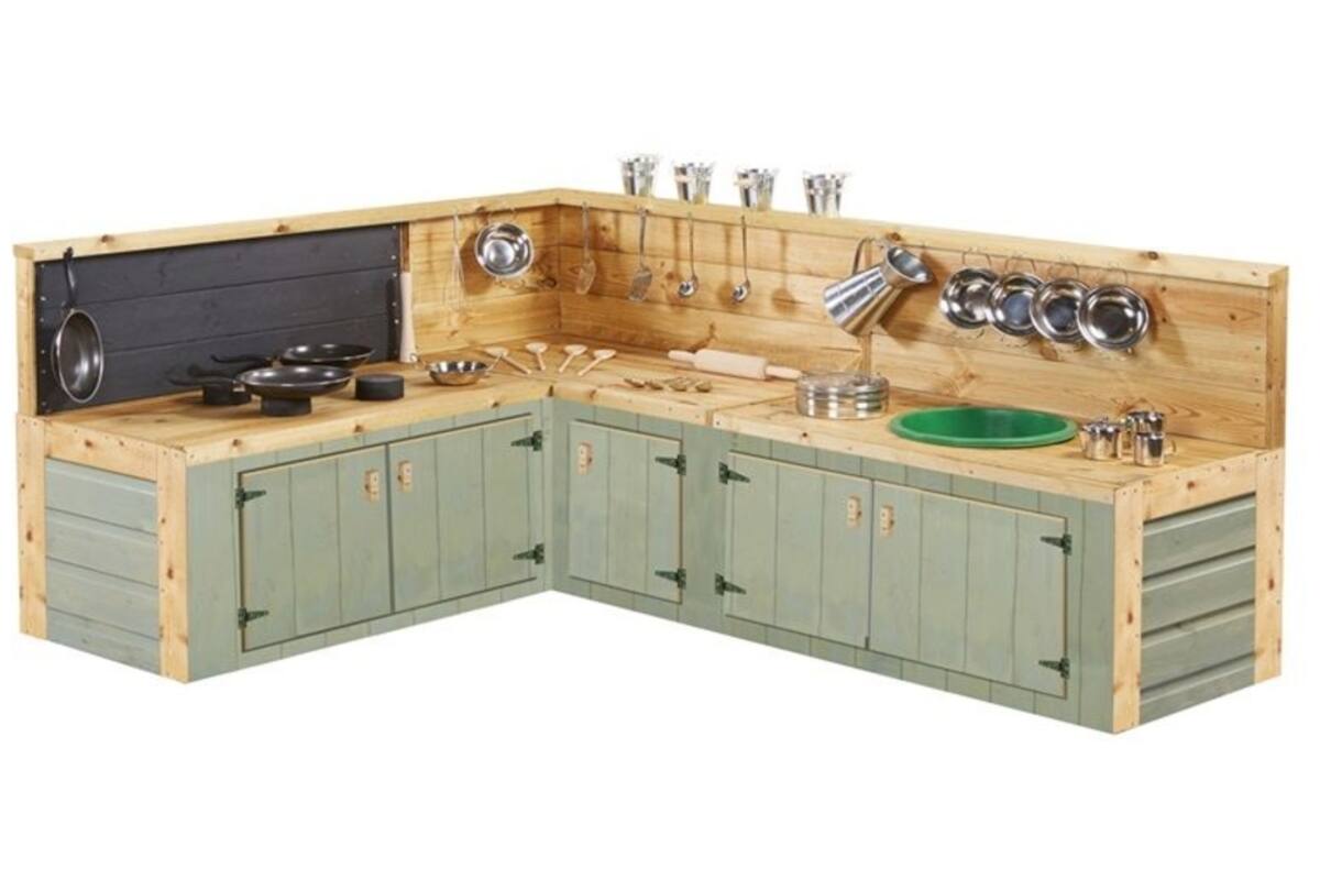 Keuken, hoek, Country, 48 cm hoog