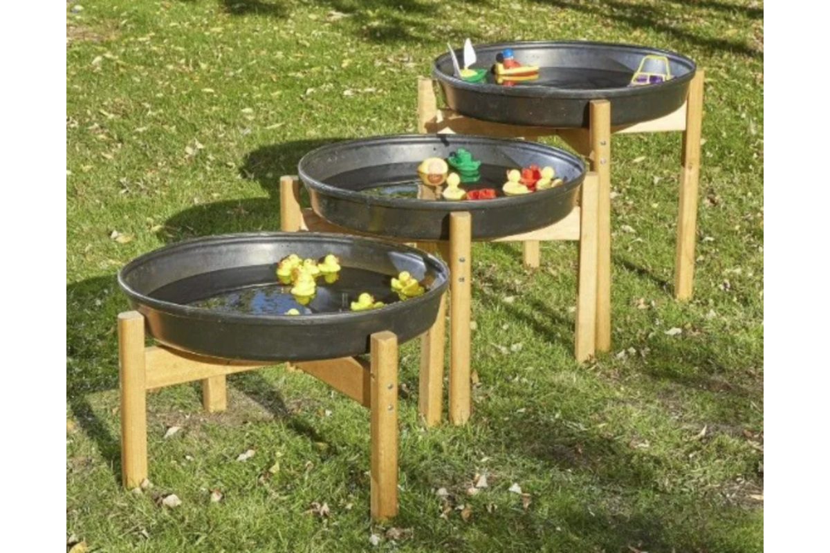 Trapsgewijze waterstations, 3 stuks