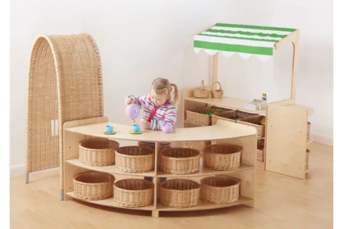 Open-eind speelplek, 5 onderdelen