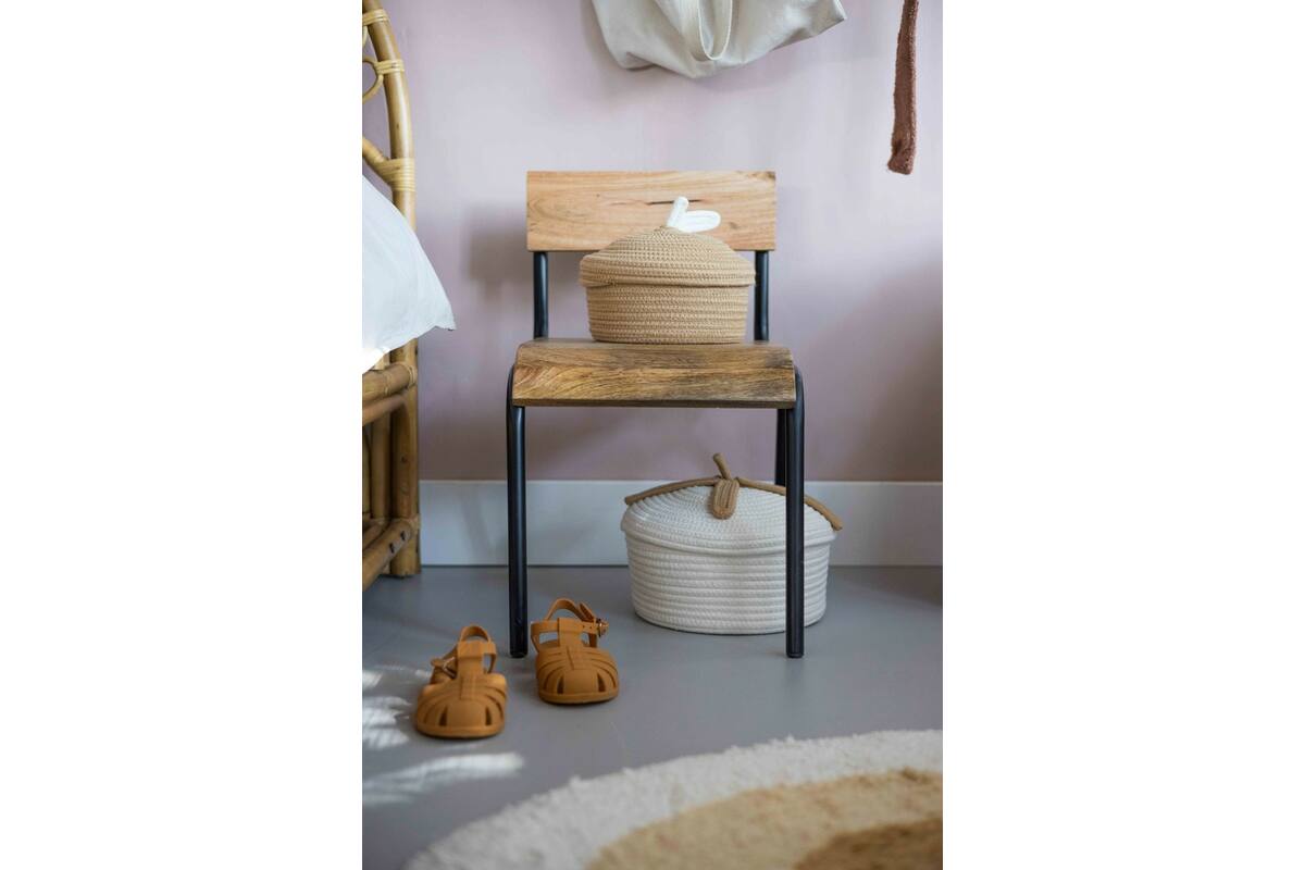 Stoel hip, set van 2, zwart