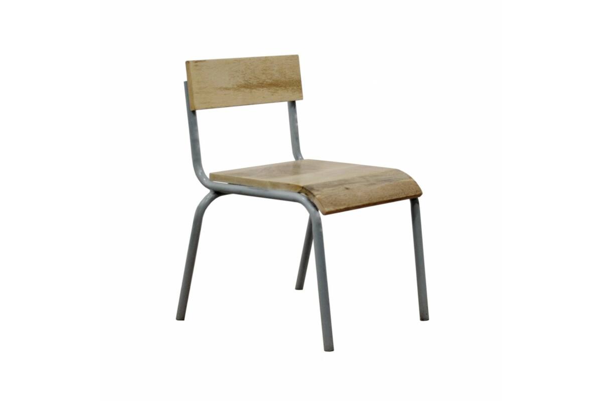 Stoel hip, set van 2, grijs