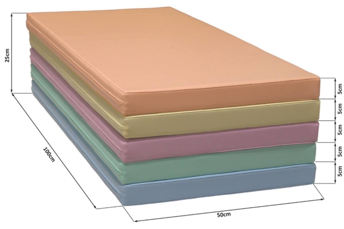 Mat Set, light pastel