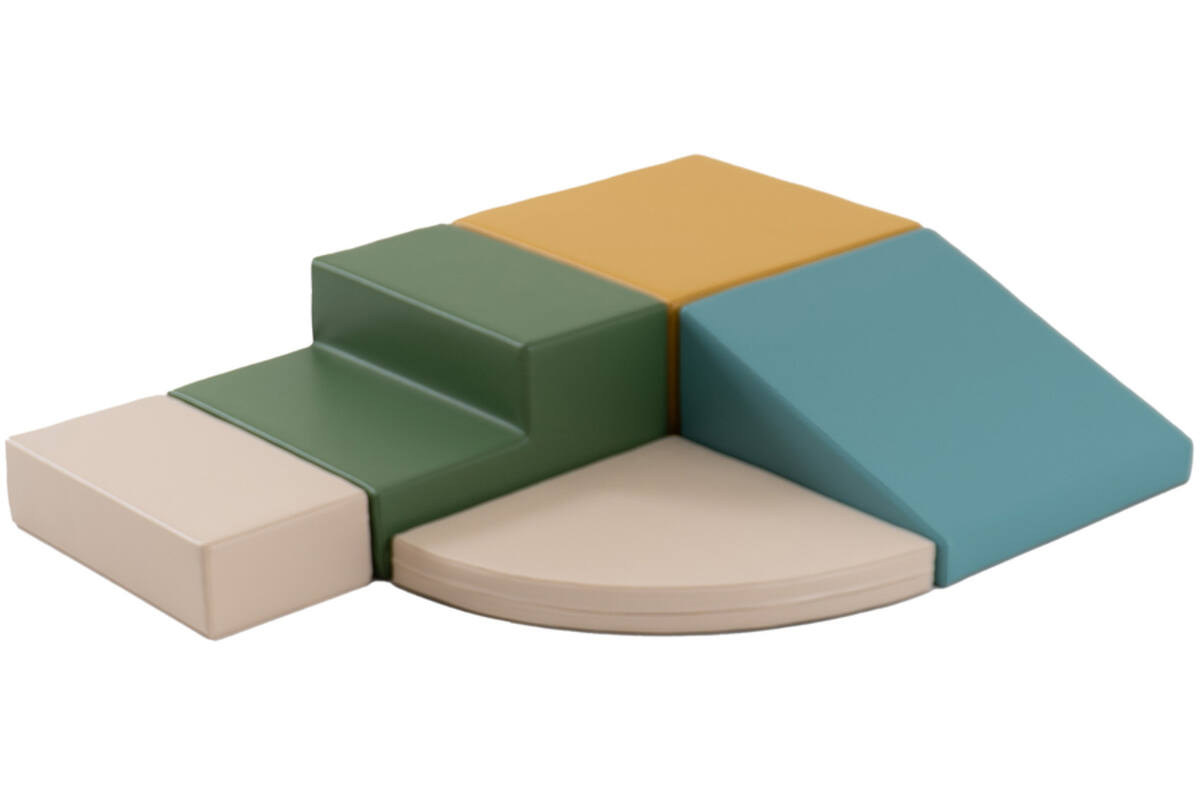 Corner Climber, pastel turquoise