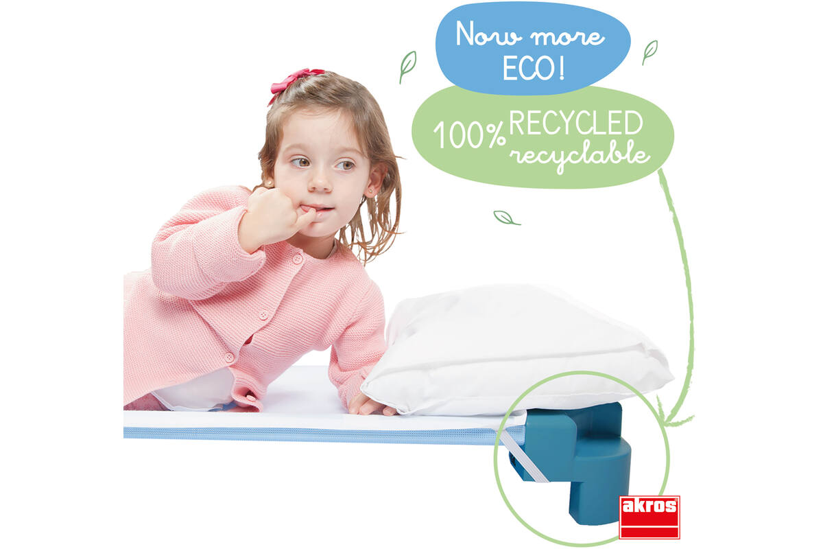 Rustbedje ECO, 131x55x11 cm, stapelbaar, gemonteerd