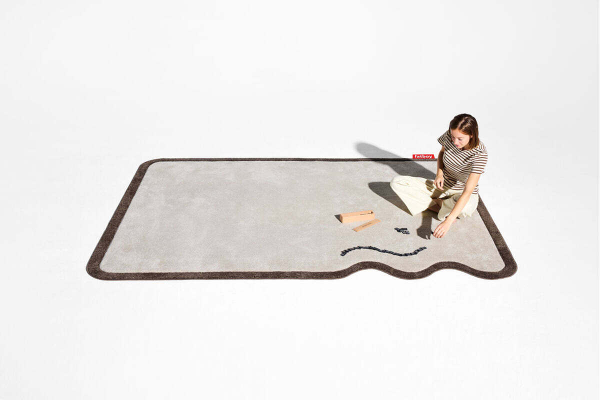 Fatboy® carpet petit R. not straight creme-brown