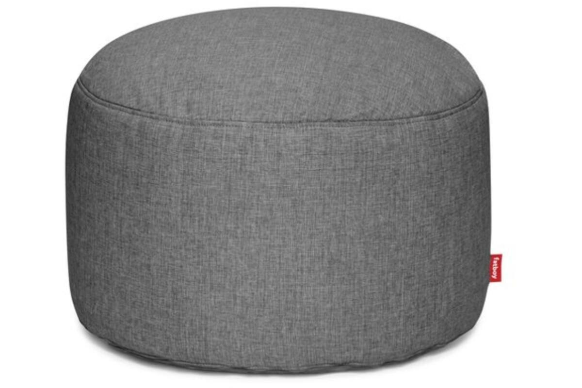 Fatboy® Point Large Outdoor, Grote poef - outdoor, Rock Grey, 70x70x40 cm