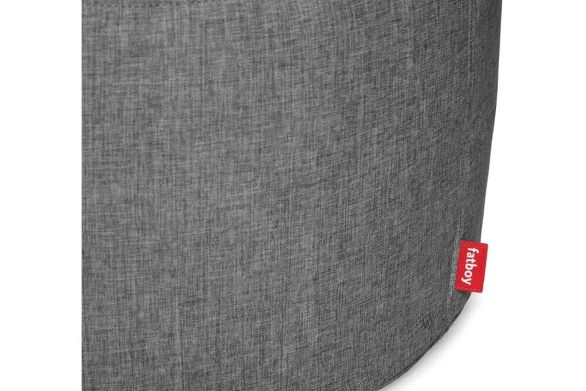 Fatboy® Point Large Outdoor, Grote poef - outdoor, Rock Grey, 70x70x40 cm