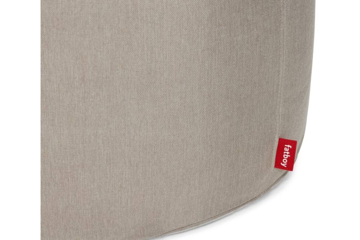 Fatboy® Point Large Outdoor, Grote poef - outdoor, Rock Taupe, 70x70x40 cm