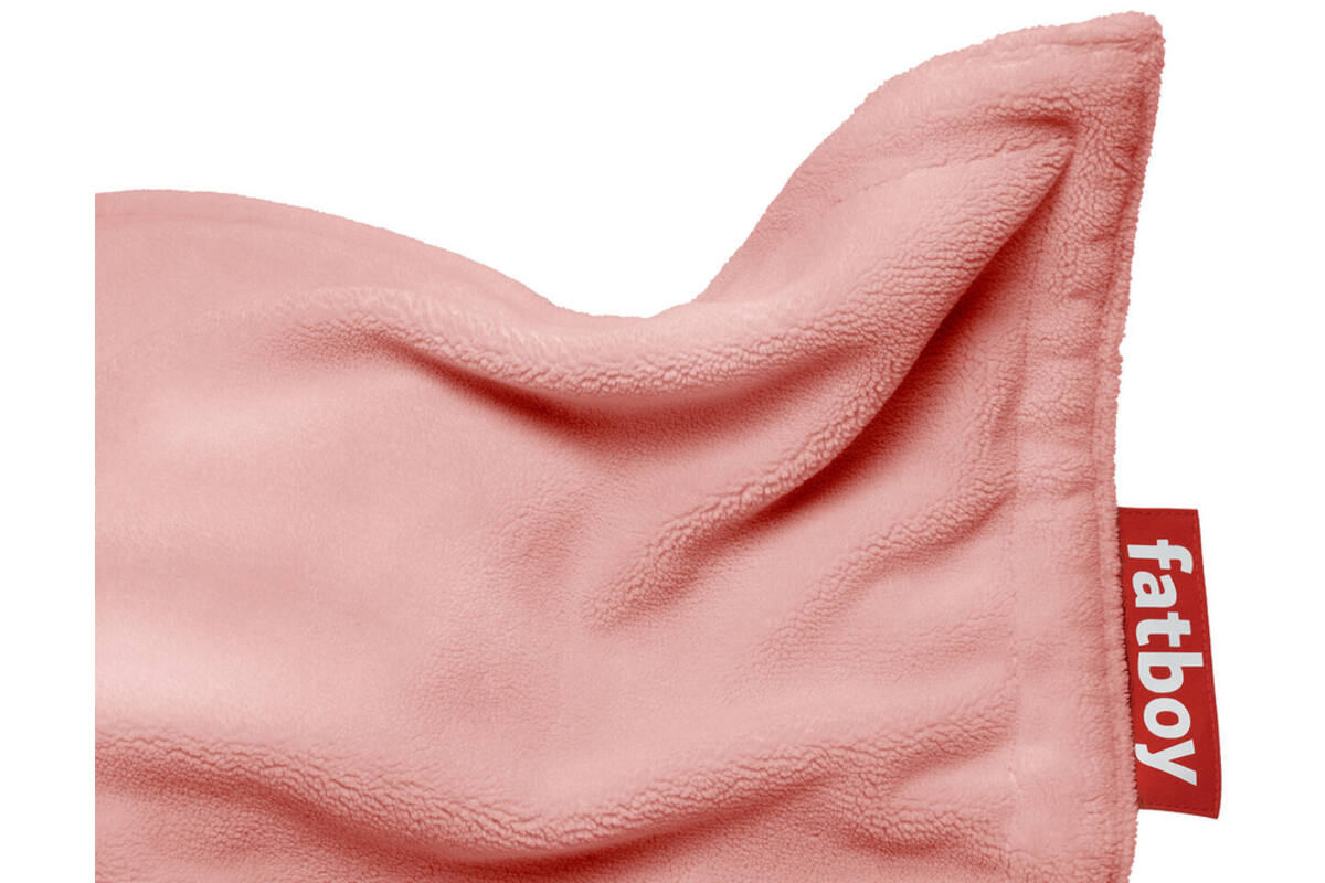 Fatboy® Original Slim Teddy, Teddy zitzak, roze, 155x120 cm