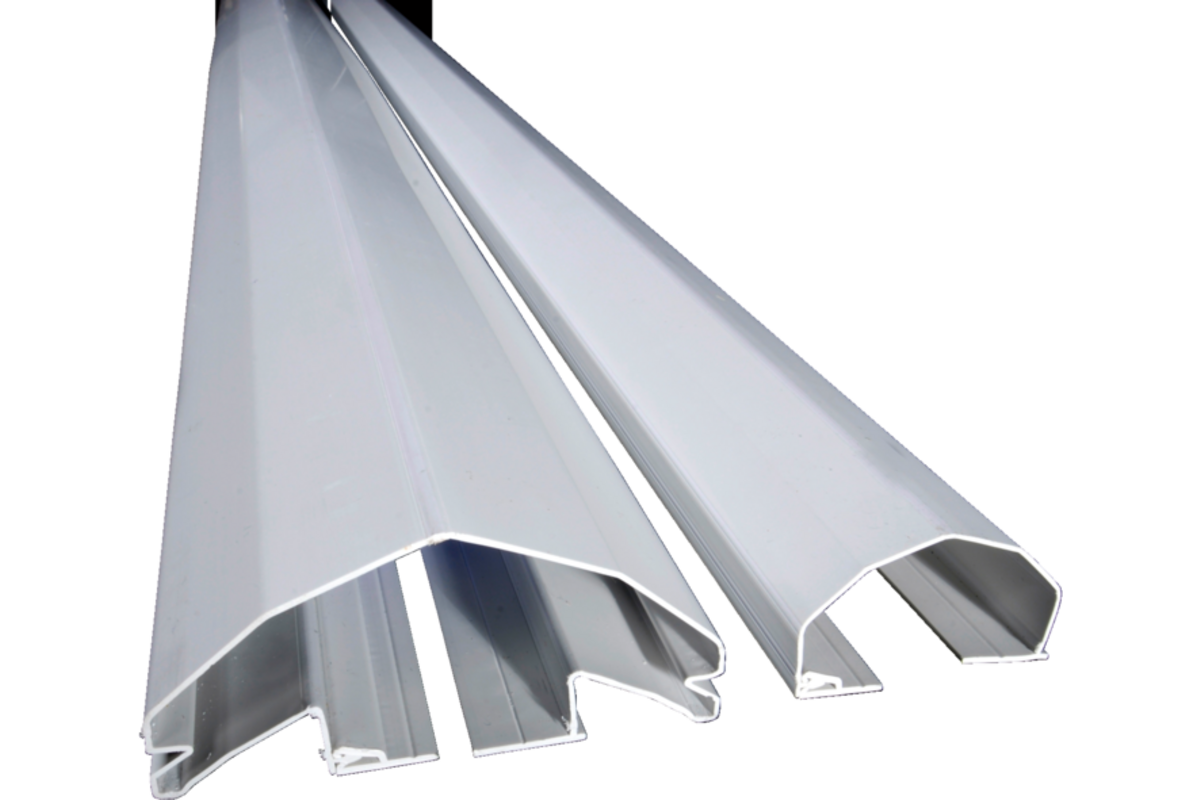 Vingerbeschermingsprofiel 245 cm wit
