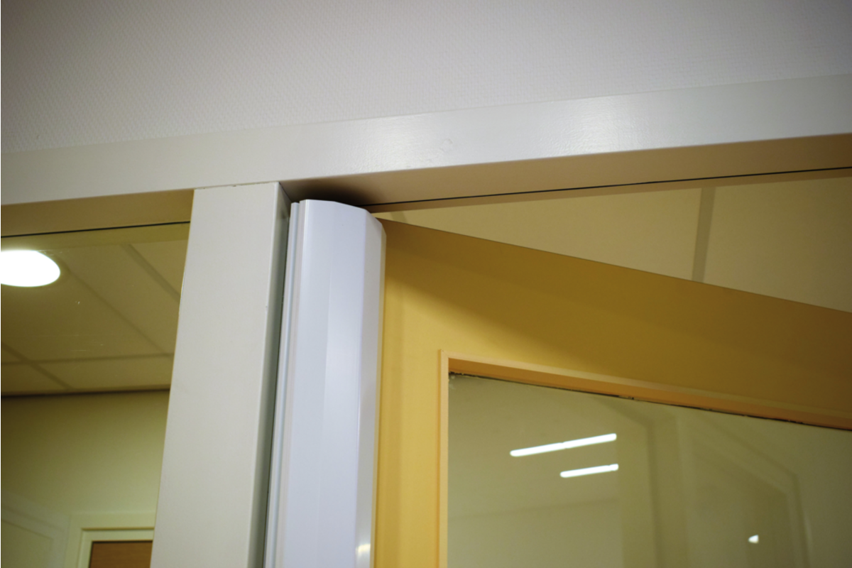 Vingerbeschermingsprofiel 245 cm wit