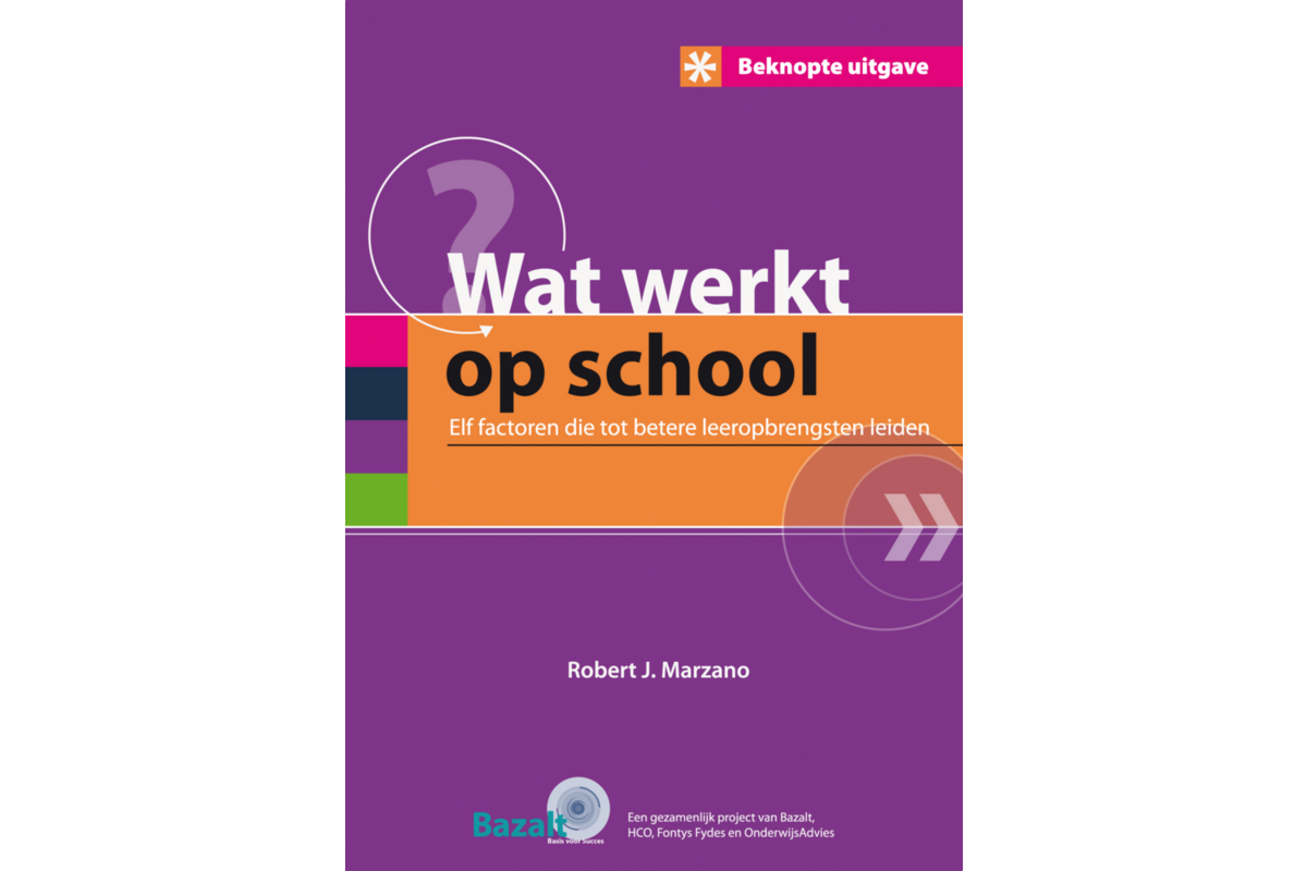 Wat werkt op school (beknopt)