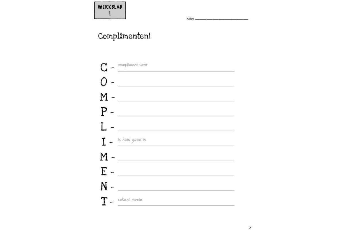 Activiteitengids Feedback is fantastisch