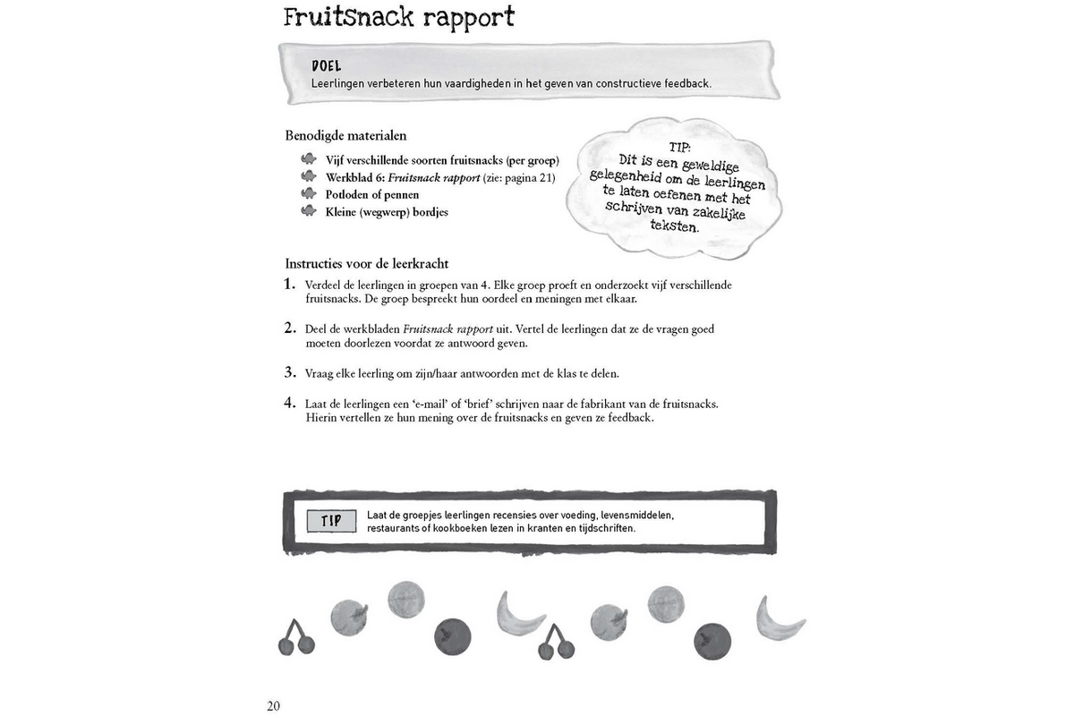 Activiteitengids Feedback is fantastisch