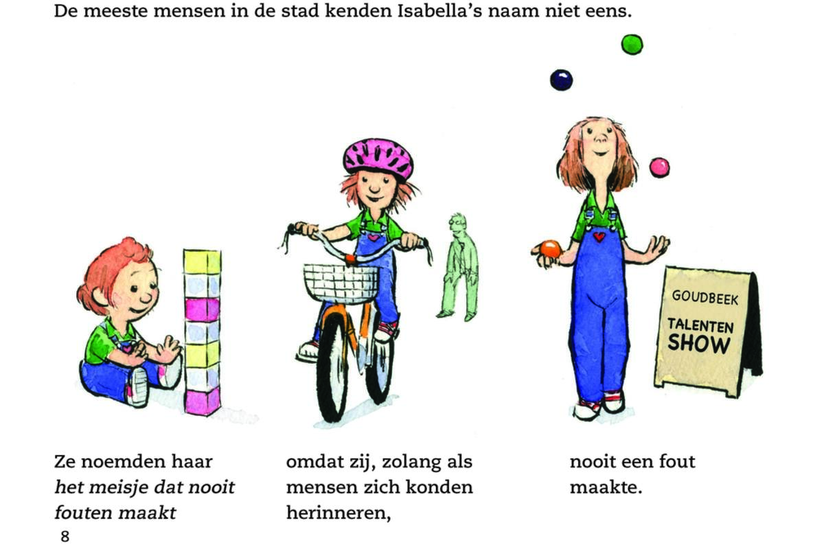 Het meisje dat nooit fouten maakte