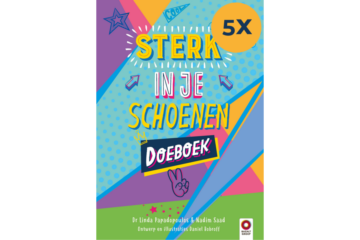 Sterk in je schoenen Doeboek schoolset 5 stuks