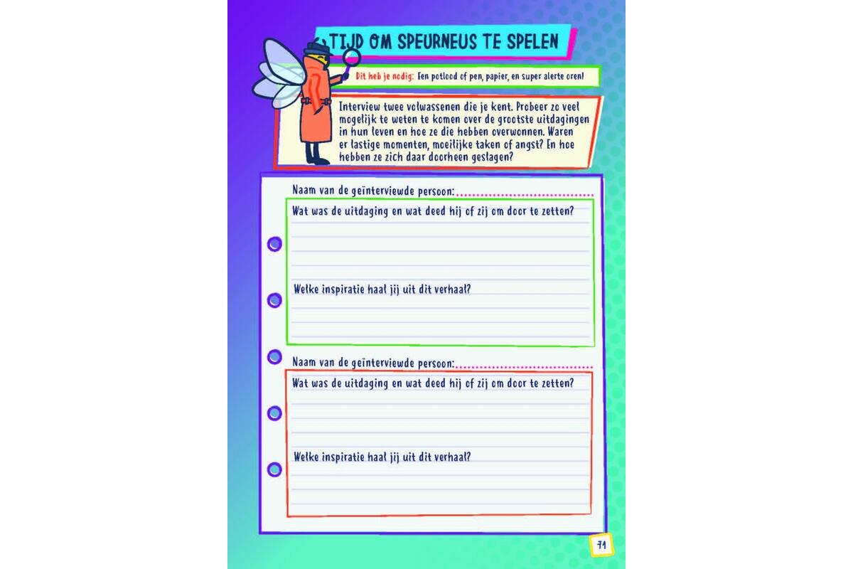 Sterk in je schoenen Doeboek schoolset 5 stuks