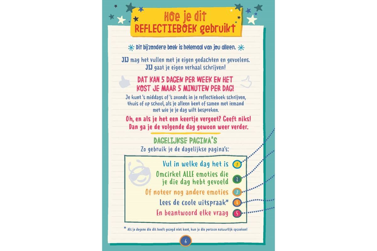 Sterk in je schoenen Reflectieboek