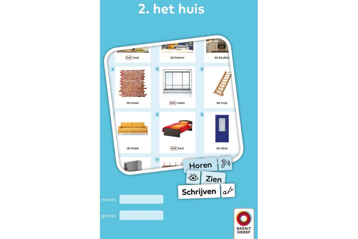 Horen, Zien en Schrijven 2 Werkboeken niveau 1 (Startboek, 1-8)