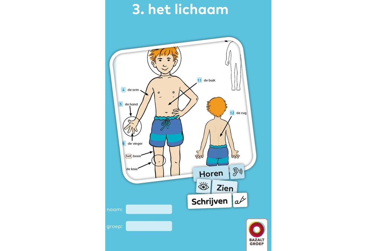 Horen, Zien en Schrijven 2 Werkboeken niveau 1 (Startboek, 1-8)