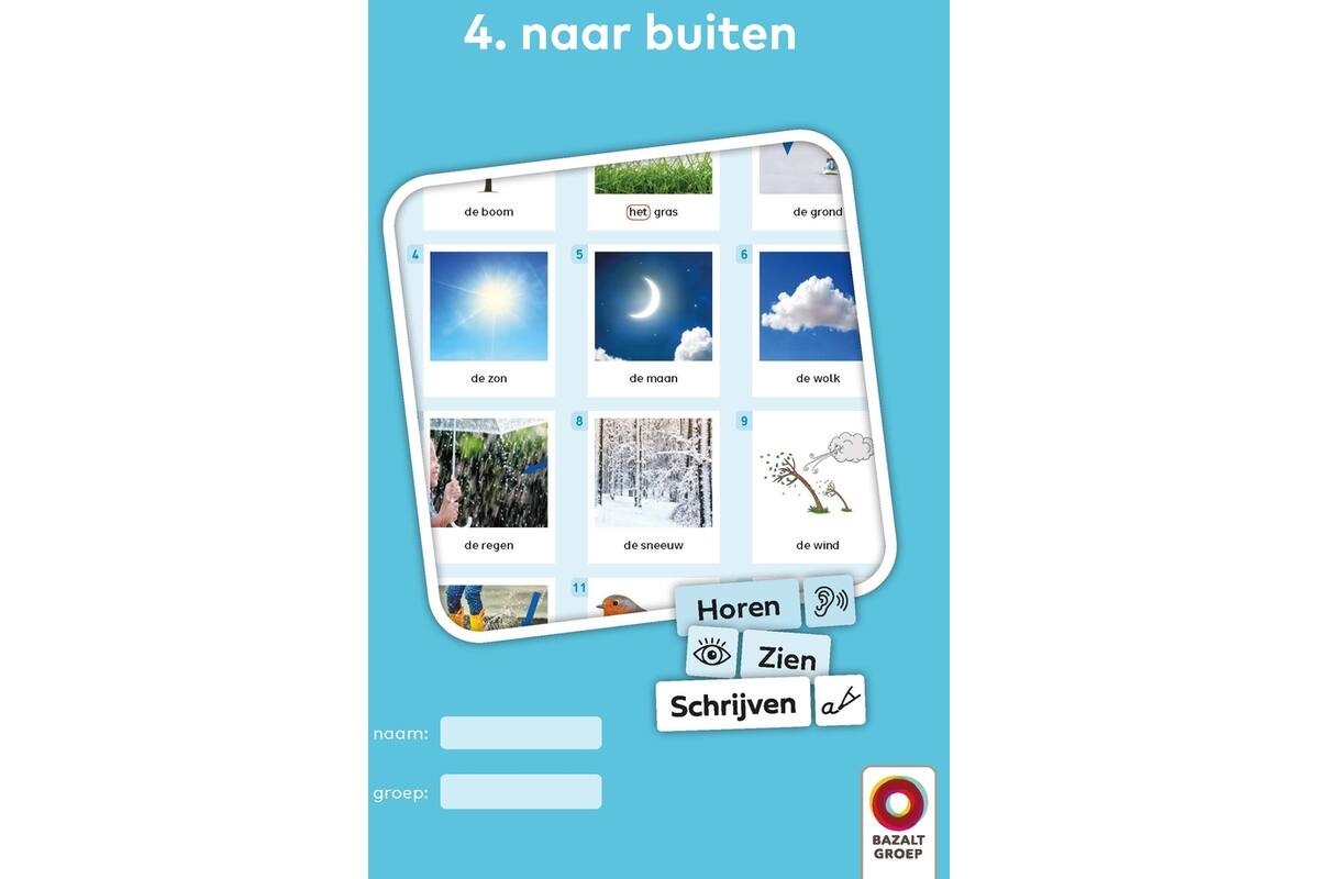 Horen, Zien en Schrijven 2 Werkboeken niveau 1 (Startboek, 1-8)
