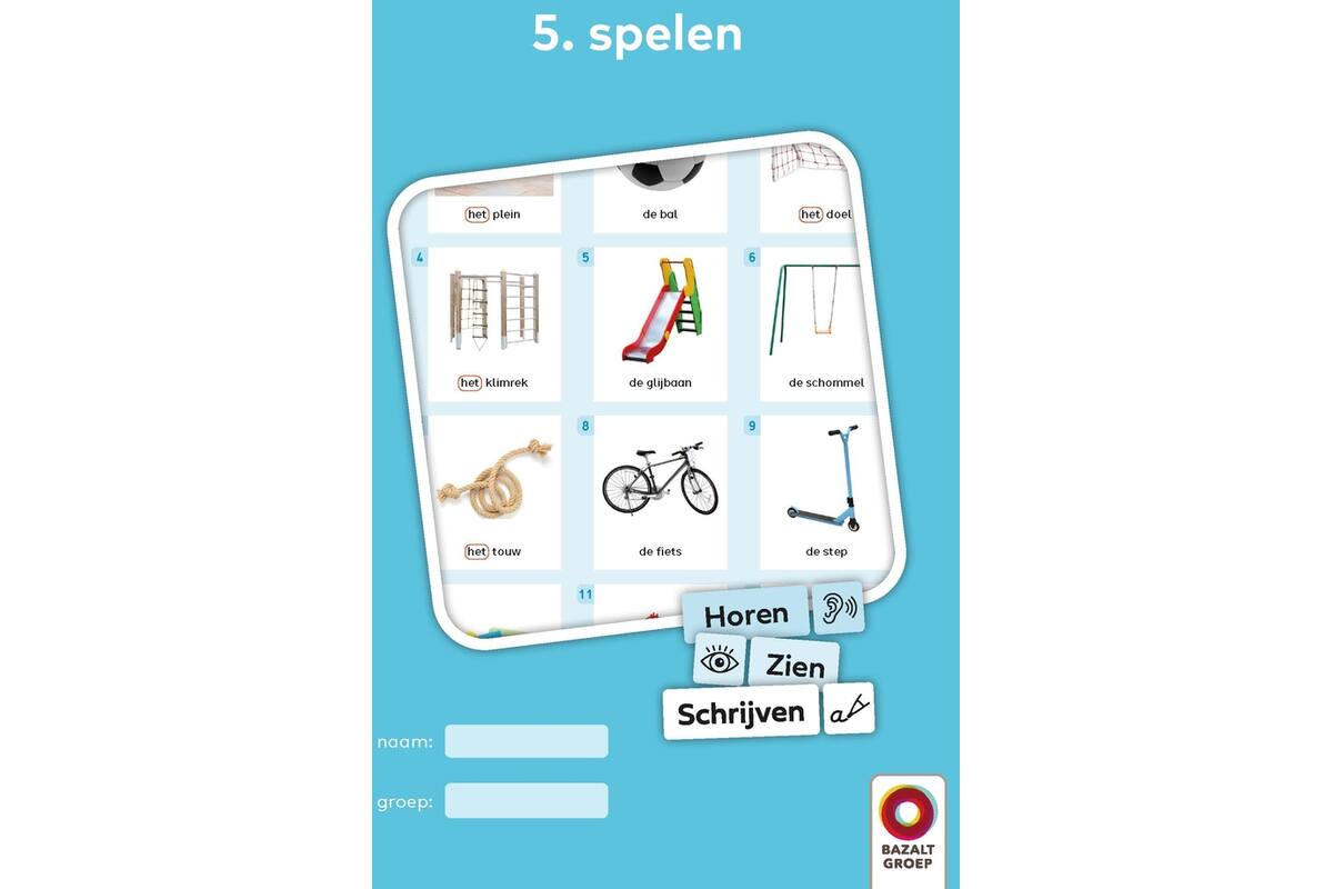 Horen, Zien en Schrijven 2 Werkboeken niveau 1 (Startboek, 1-8)