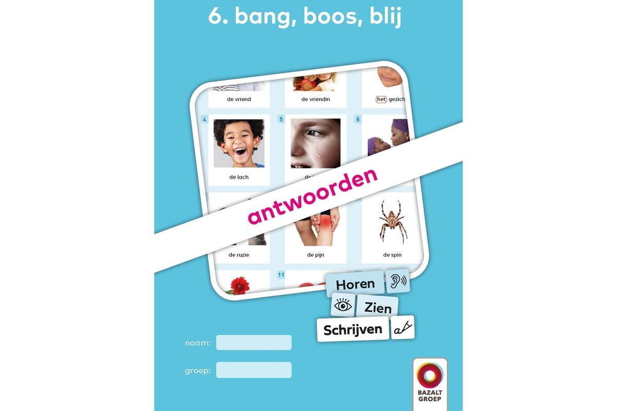 Horen, Zien en Schrijven 2 Antwoordenboeken niveau 1 (Startboek, 1-8)