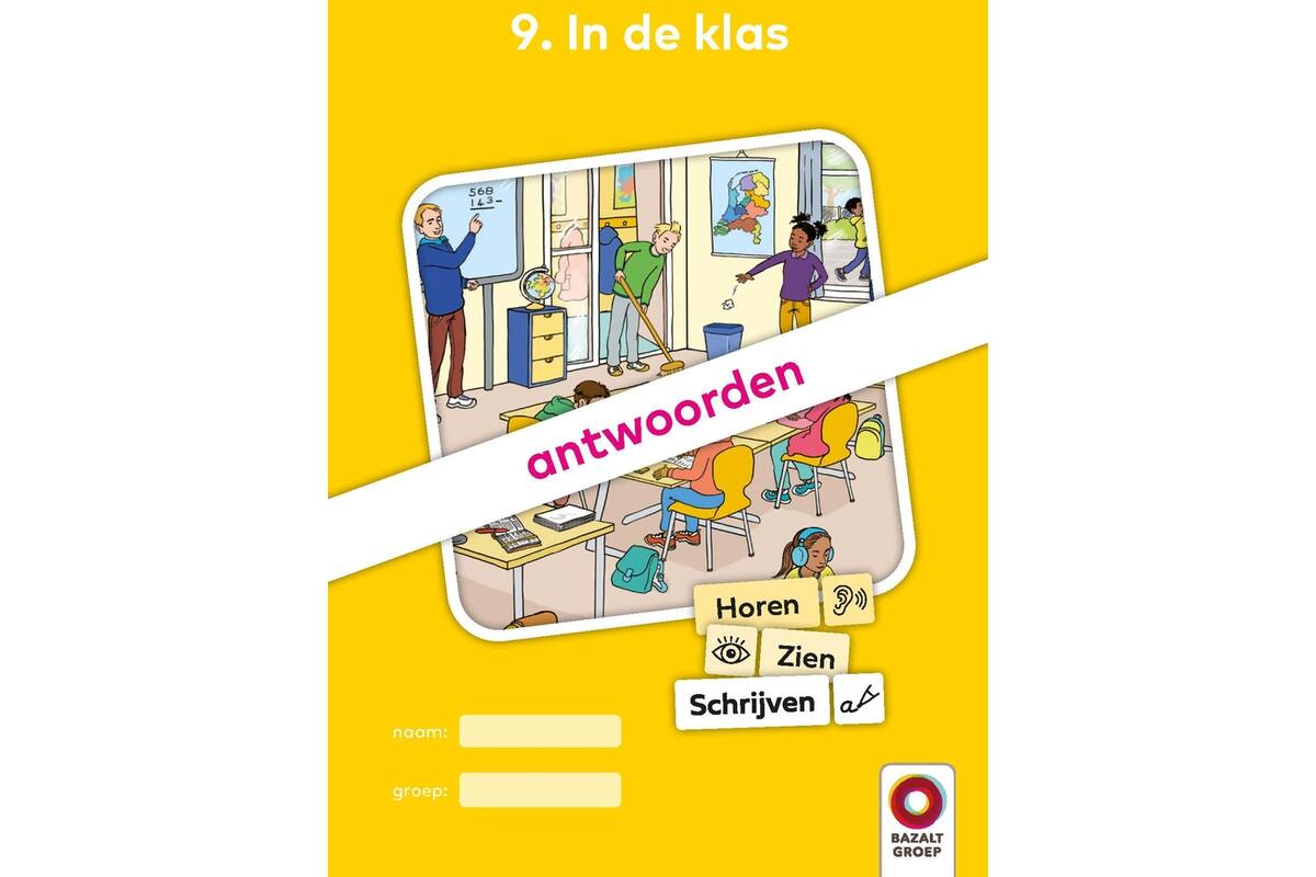 Horen, Zien en Schrijven 2 Antwoordenboeken niveau 2 (9-16)