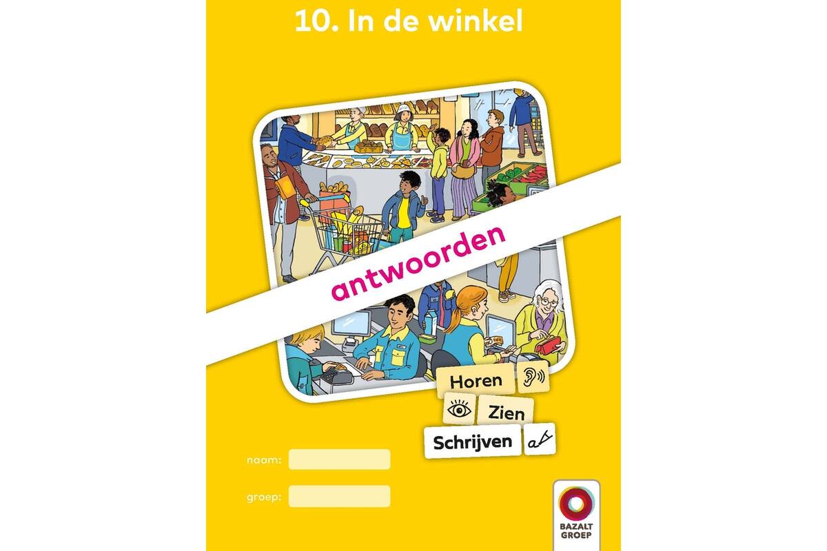 Horen, Zien en Schrijven 2 Antwoordenboeken niveau 2 (9-16)