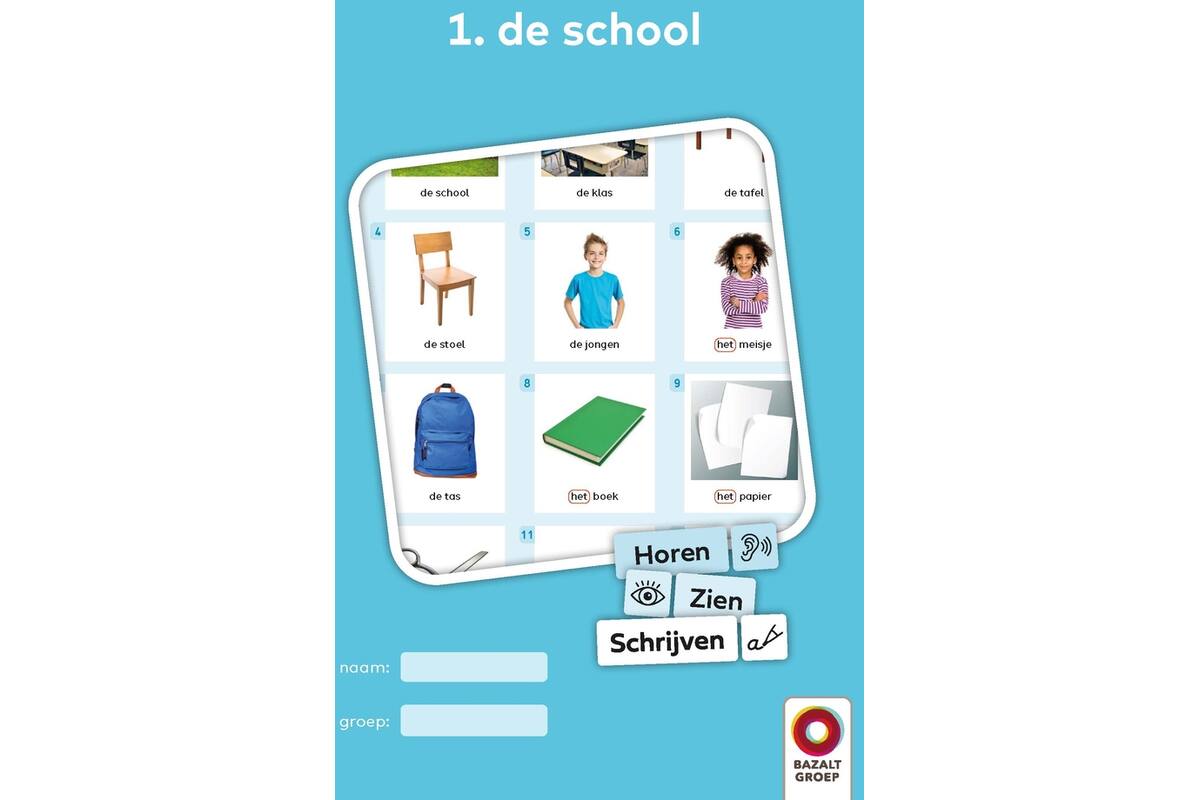 Horen, Zien en Schrijven 2 Werkboek 1 (niveau 1)