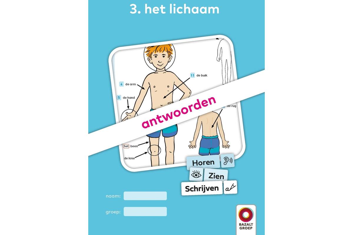 Horen, Zien en Schrijven 2 Antwoordenboek 3 (niveau 1)