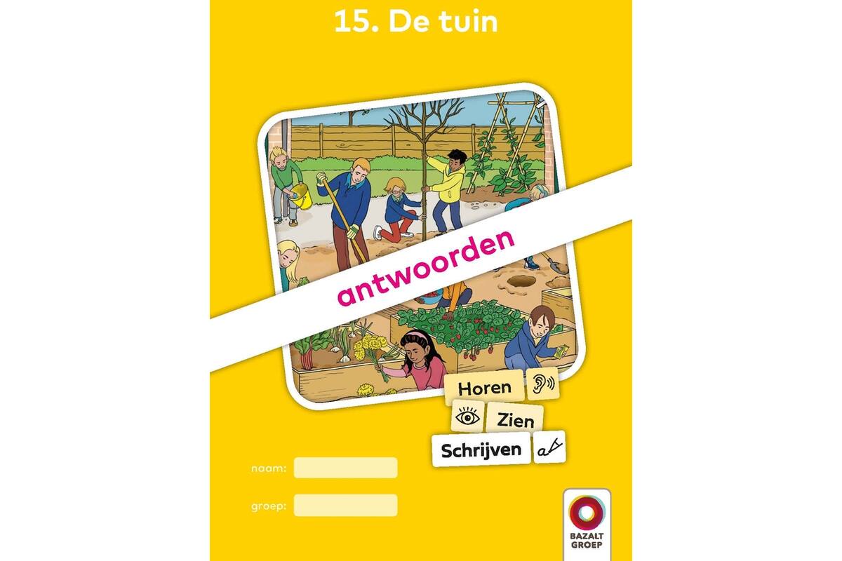 Horen, Zien en Schrijven 2 Antwoordenboek 15 (niveau 2)