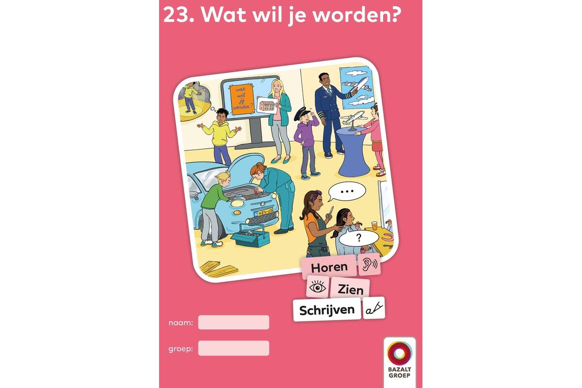Horen, Zien en Schrijven 2 Werkboek 23 (niveau 3)
