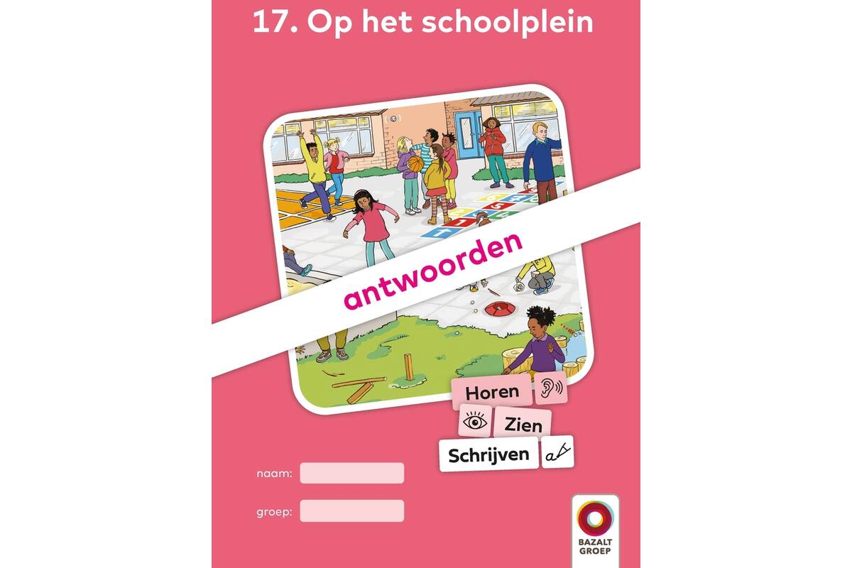 Horen, Zien en Schrijven 2 Antwoordenboek 17 (niveau 3)