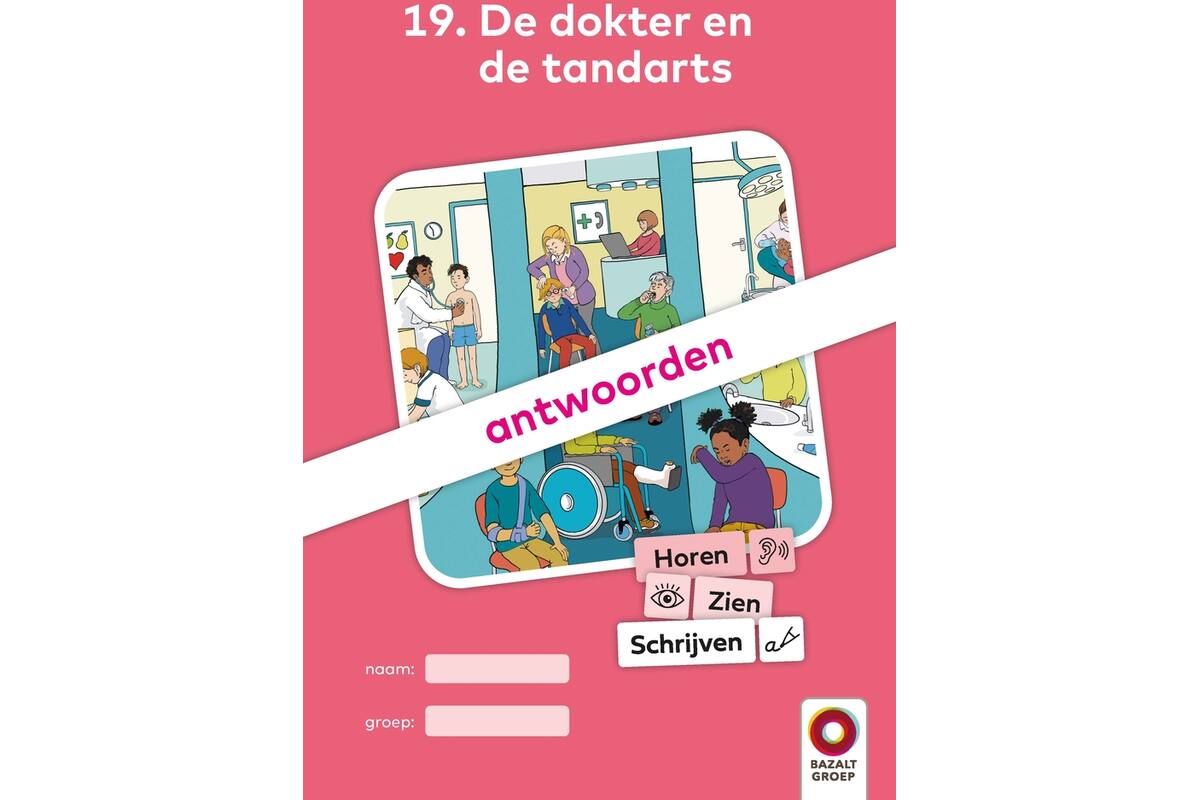 Horen, Zien en Schrijven 2 Antwoordenboek 19 (niveau 3)