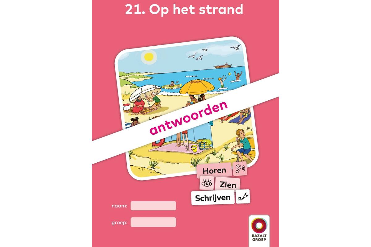 Horen, Zien en Schrijven 2 Antwoordenboek 21 (niveau 3)